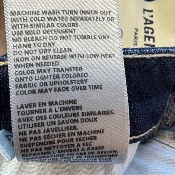 L’AGENCE Margot High Rise Skinny Blue Jeans Size 26 - Picture 9 of 9
